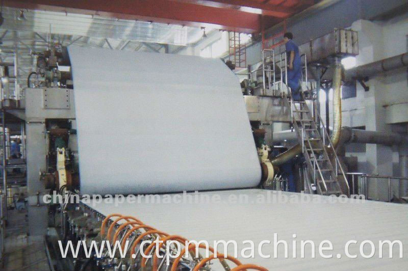 Fourdrinier Paper Machine For A4 Paper